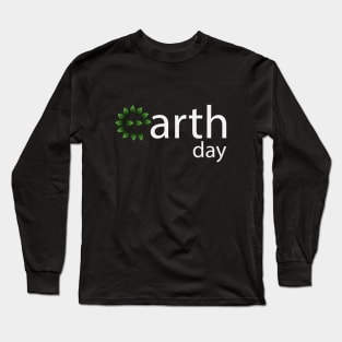 Earth day artistic design Long Sleeve T-Shirt